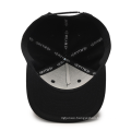 Black Flat Visor Snap back Cap Free Snapback Hat Wholesale in China